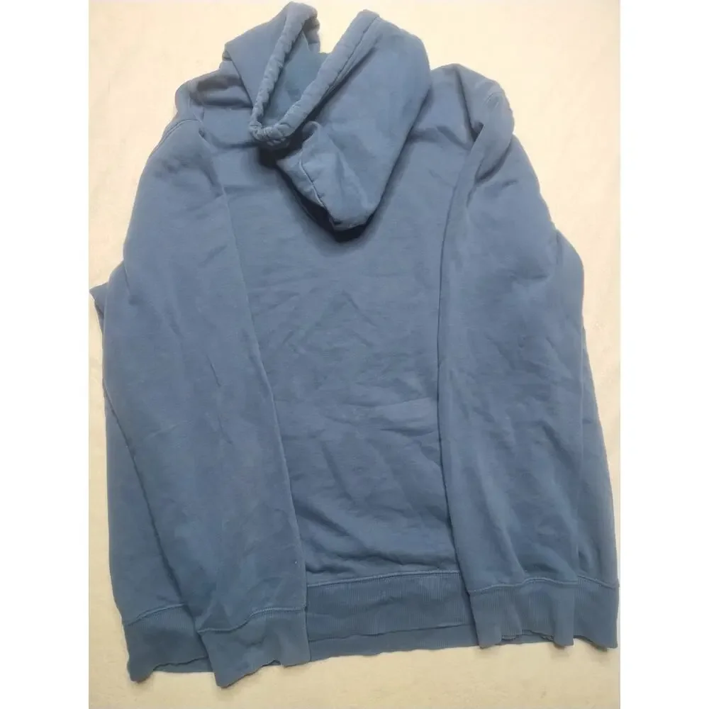 The North Face Men’s Blue Solid Pullover Hoodie The North Face Men's